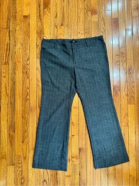 Mossimo Stretch Charcoal Herringbone Pants